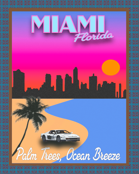 Travel Poster - Caleb Miller